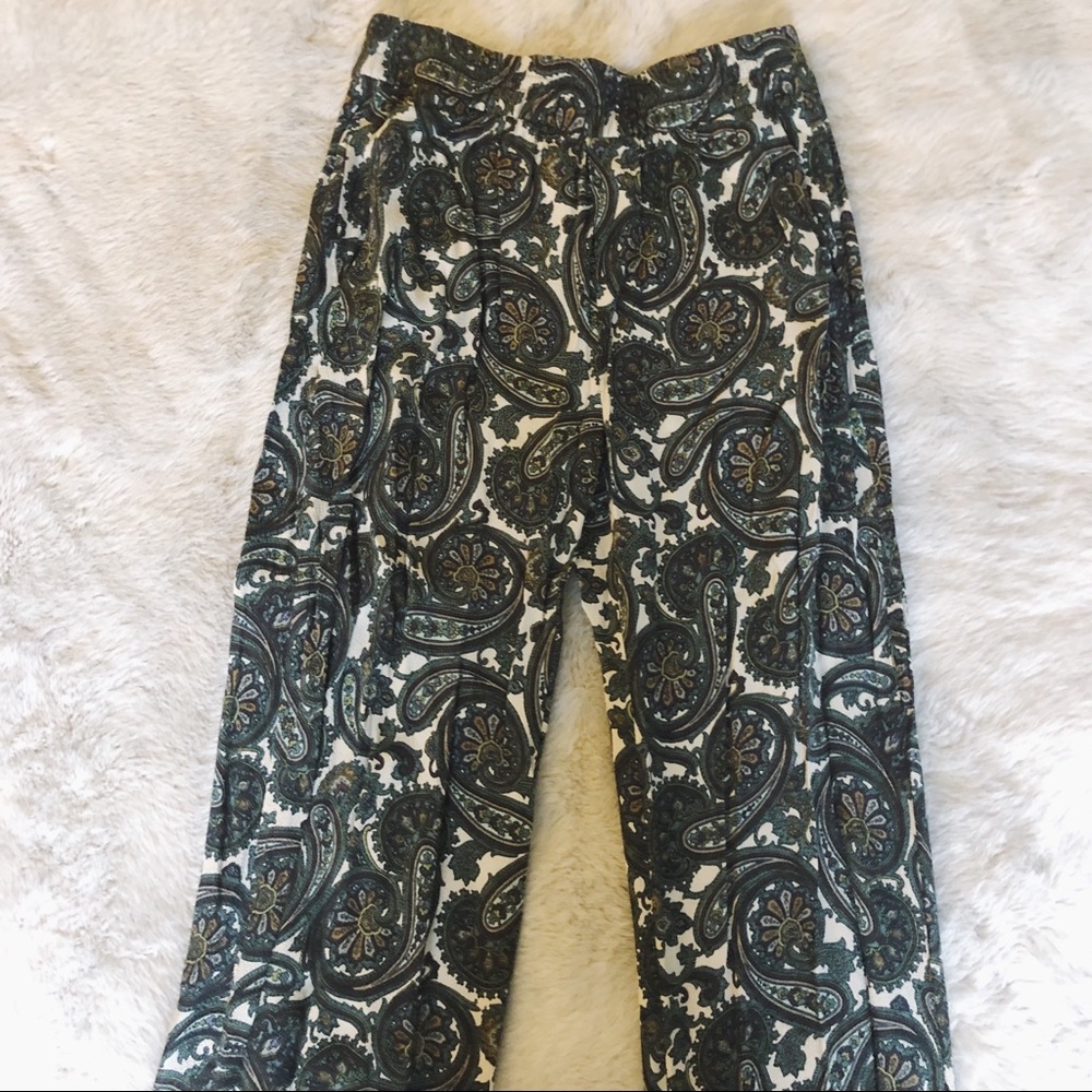 ❌NOT FOR SALE ❌ Zara Paisley Palazzo Pants